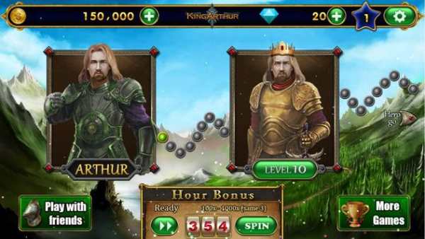 Slots King Arthur - Free Slots screenshot 2
