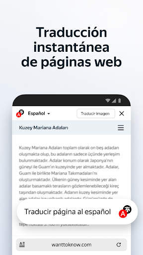 Yandex: Navegador seguro screenshot 2