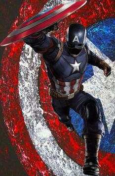 SuperHero Captain America Photo Edit screenshot 5