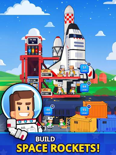 Rocket Star: Idle Tycoon Game screenshot 9