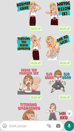 Stiker Jawa Lucu Koplak screenshot 5