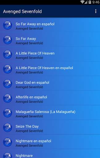 Avenged Sevenfold Lyrics | Popular Songs screenshot 3
