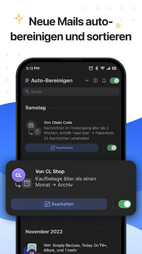 Clean Email – 1A-Posteingang screenshot 5