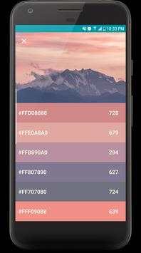 Palette - Extract Live Colors from photo/images screenshot 2