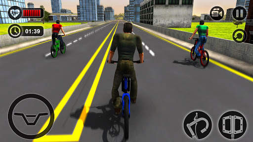 Rooftop Bicycle Stunt Rider 3D screenshot 16