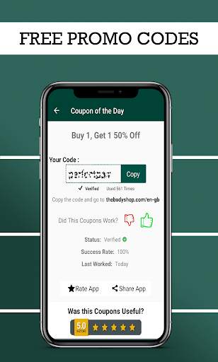 E Coupons for The Body Shop screenshot 5