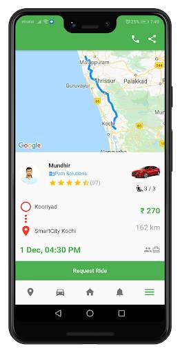 Convoy - Bike & Car Pool स्क्रीनशॉट 3