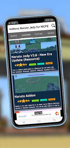Addons Naruto Jedy for MCPE screenshot 3