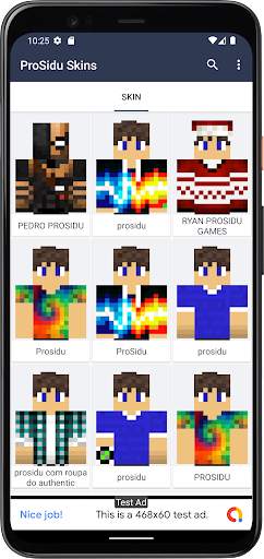 Skin de ProSidu para Minecraft screenshot 5