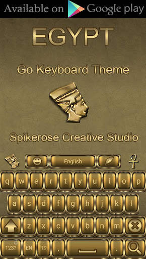 Pharaoh Go Launcher theme screenshot 5