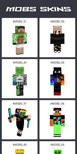 Skins mobs for Minecraft screenshot 2