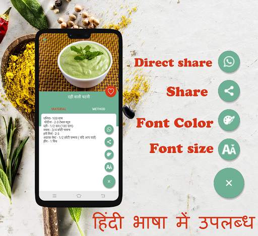 Chutney Recipe in Hindi (Free Offline) screenshot 6