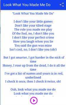Taylor Swift  New Song 2017 screenshot 3