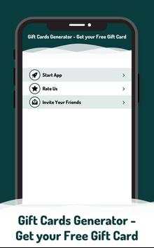 Gift Cards Generator - Get your Free Gift Card 2 تصوير الشاشة
