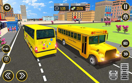 School Bus Driving Simulator 3D - 2020 screenshot 3