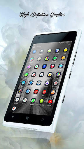 Black Theme and Launcher screenshot 3