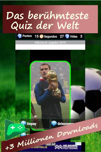 Fußball Spieler Quiz 2020 screenshot 1