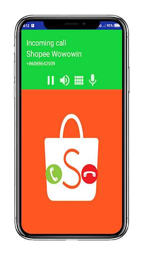 Fake Call Prank Shopee Wowowin- Call you screenshot 2