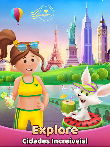 Travel Crush - Quebra-cabeças de 3 screenshot 12