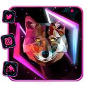 3D Neon Wolf 1.0