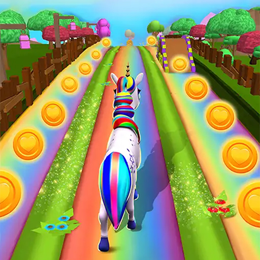 Unicorn Run Pony Running Games आइकन