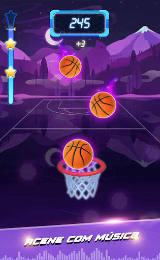 Beat Dunk - Dunk com o ritmo da música explosiva screenshot 3