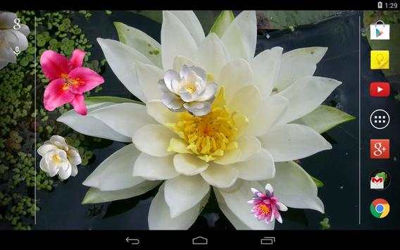 Lily on Water Live Wallpaper screenshot 8