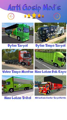 Mod BUSSID Truck Canter Anti Gosip screenshot 4