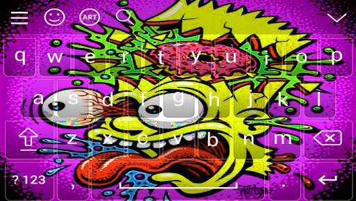 Cool Bart Art keyboard screenshot 3