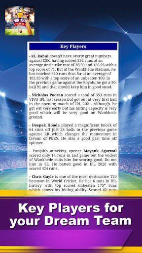 Fantasy™11 -Dream11 Prediction screenshot 2