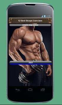 BIG BOY BICEPS WORKOUT:TIPS screenshot 1