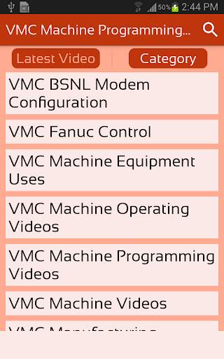VMC Machine Programming & Operating Videos App screenshot 3