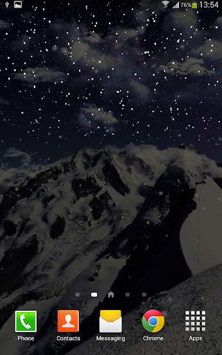 Winter Mountain Live Wallpaper screenshot 11