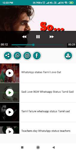 Tamil Video Status - Video Status screenshot 4