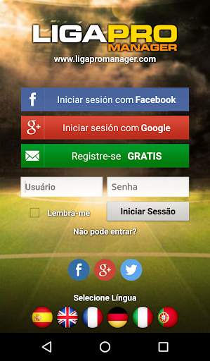 LigaPro Manager screenshot 1