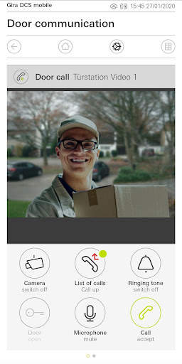 Gira DCS mobile screenshot 1