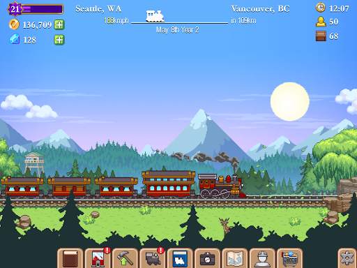 Tiny Rails - تاجر القطار 8 تصوير الشاشة