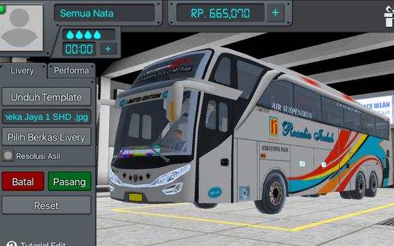 Livery BUSSID Indonesia Simulator Bus screenshot 2
