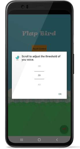 Flap Bird with Touch and Voice screenshot 2