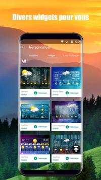Widget de prévision météo screenshot 7