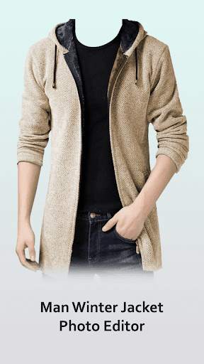 Man Winter Jacket Photo Editor screenshot 1