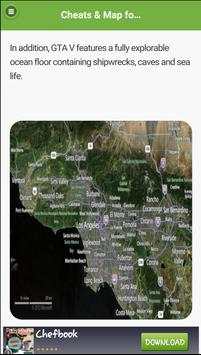 Cheats & Map for GTA V screenshot 4