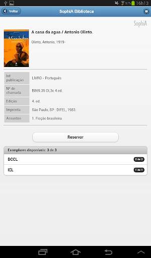 App SophiA Biblioteca screenshot 13