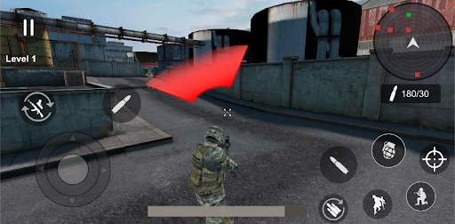 Free cover fire strike-Free Action FPF Online game screenshot 3