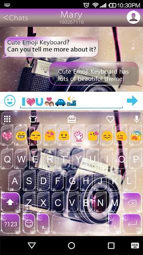 Camera Emoji Keyboard screenshot 1