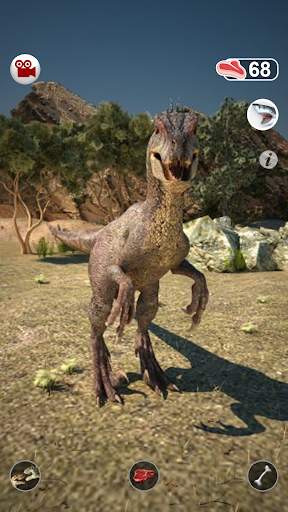 Talking Raptor : My Pet Dinosaur - Free screenshot 1