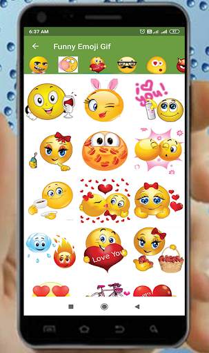 Funny Emoji Gif स्क्रीनशॉट 5