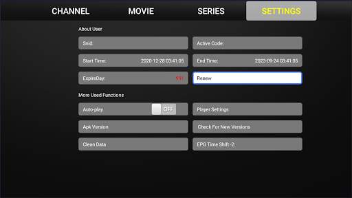ETV Player screenshot 1