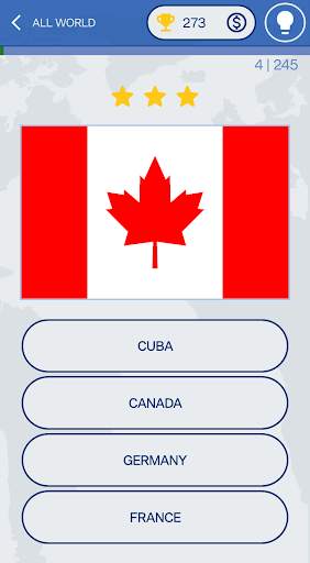 The Flags of the World Quiz screenshot 3
