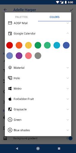 Contact Tiles screenshot 6